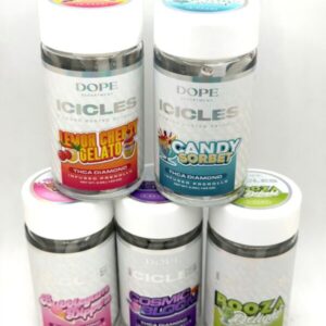 dope icicles infused pre rolls